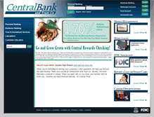 Tablet Screenshot of centralbank-kansas2.com